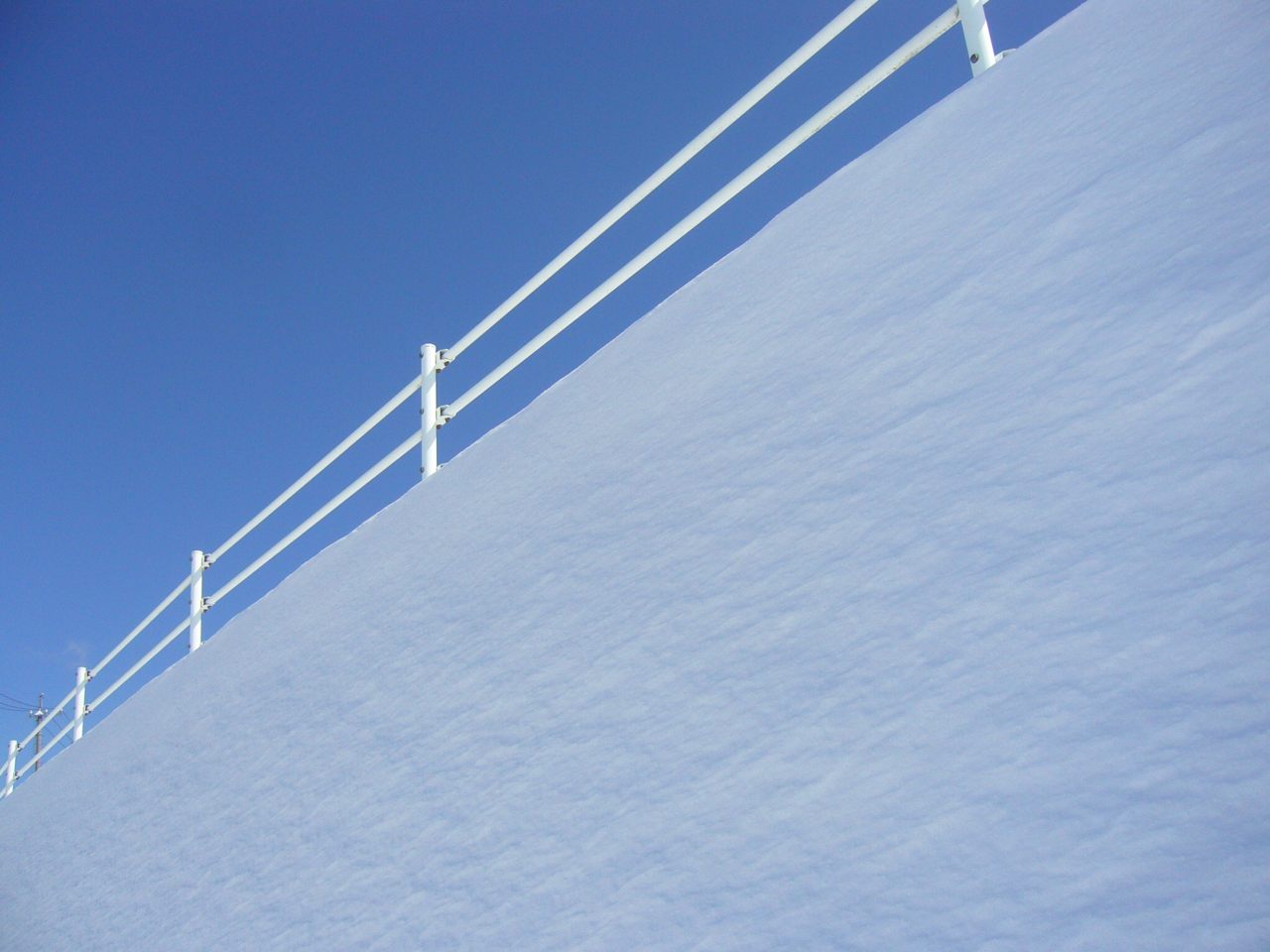 雪の壁