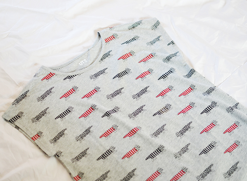 ユニクロ感謝祭セール で買った500円tシャツリメイク ひつじのいくじ