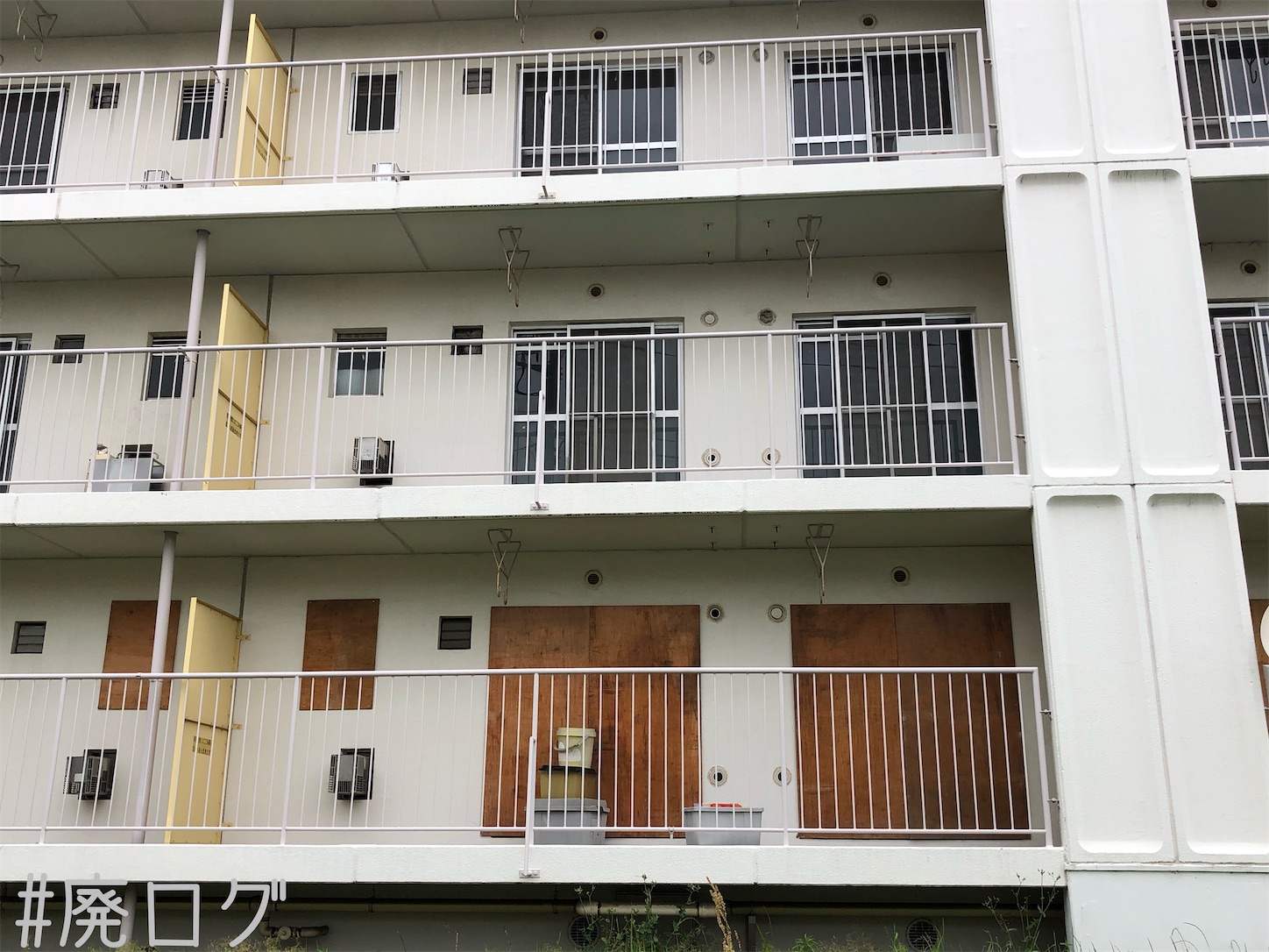 その346:廃アパート&社宅【市川市パズル】 - 廃墟ガールの廃ログ