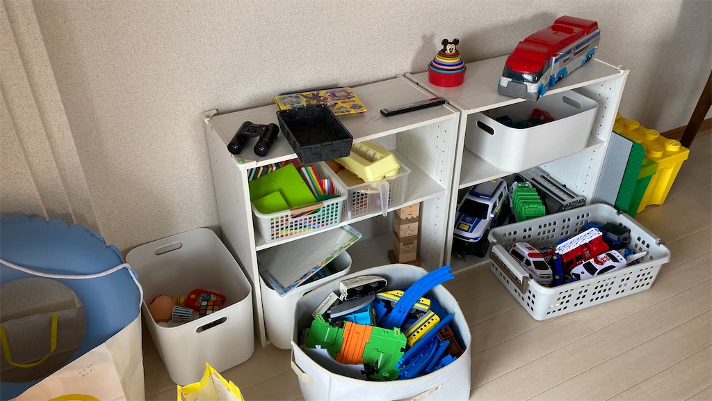 【お子さまへ！】おもちゃ棚&テーブルに(ワンダーシェルフ) 子供部屋】私の理想を叶えてくれたおもちゃ棚・ワンダーシェルフ