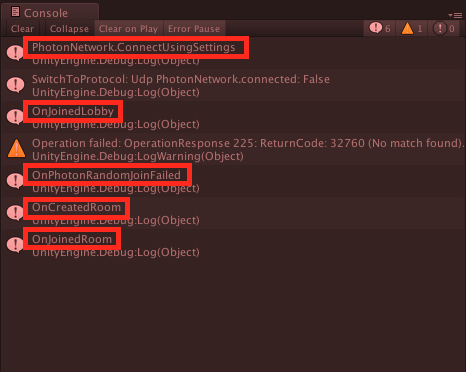Unity Photonのネットワークに接続 Lobbyとroom Photon4 Unity C 初心者 入門者向けチュートリアル ひよこのたまご