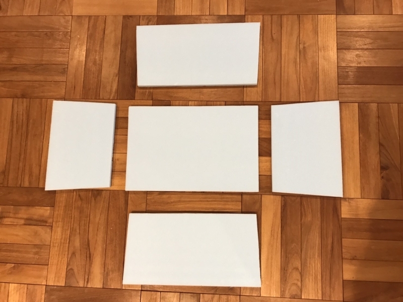 カッターで切る作業 カッターで切る作業