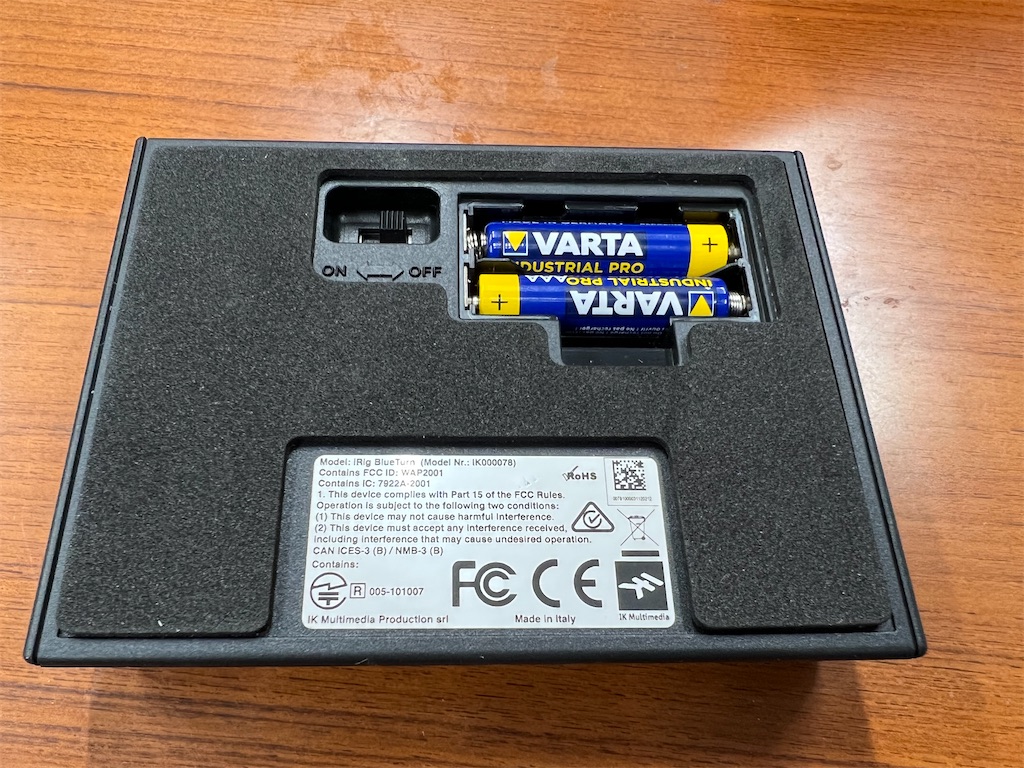 ❗️最終値下げ❗️iRig Blue Turn iRig BlueTurn - IK Multimedia | Hookup, Inc.