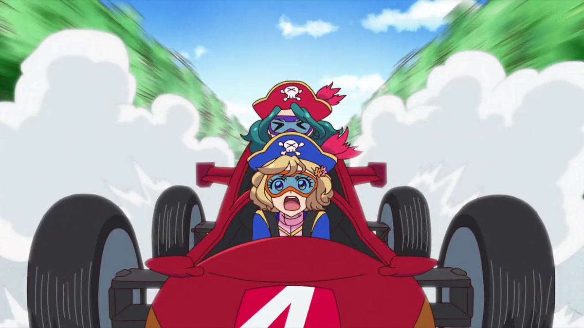 アイカツフレンズ！ 68 話『ビュンビュン！激走カレン島！』感想