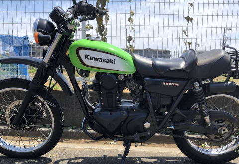 カワサキ 250TR 要整備 エンジン元気