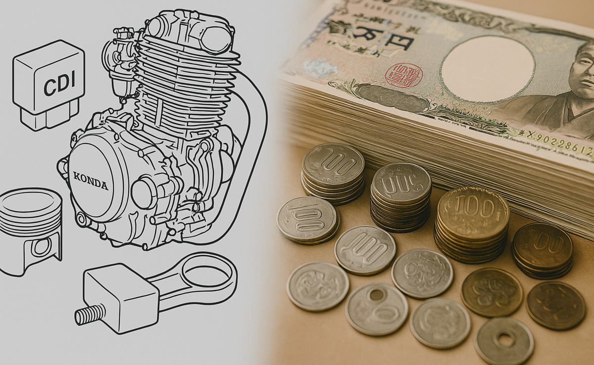 リード90エンジンかからない】長期放置したら修理費用はいくら