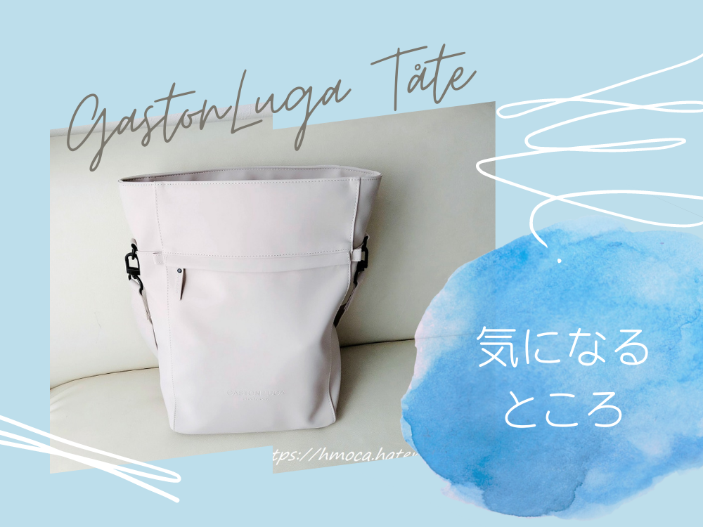 ガストンルーガ トーテ 気になるところ