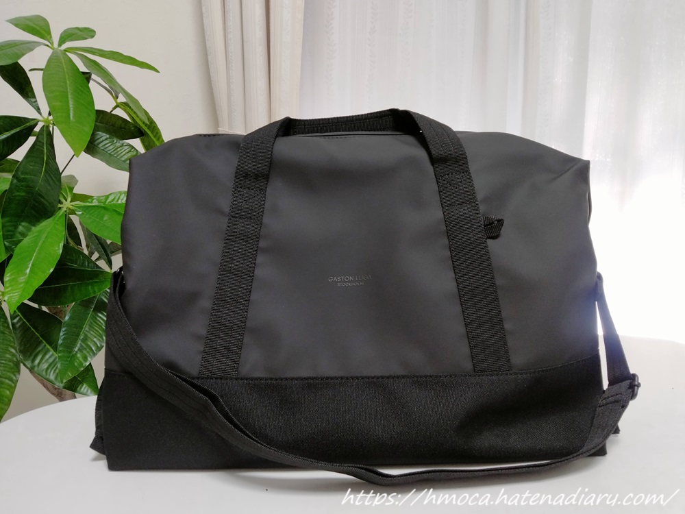 D&Auml;SH DUFFEL S（ダッシュ ダッフルバッグ S） ブラック　正面
