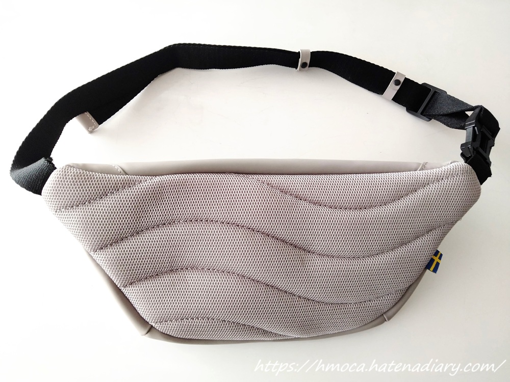 ガストンルーガ　SPL&Auml;SH BUM BAG（スプラッシュ バムバッグ）トープ　背面