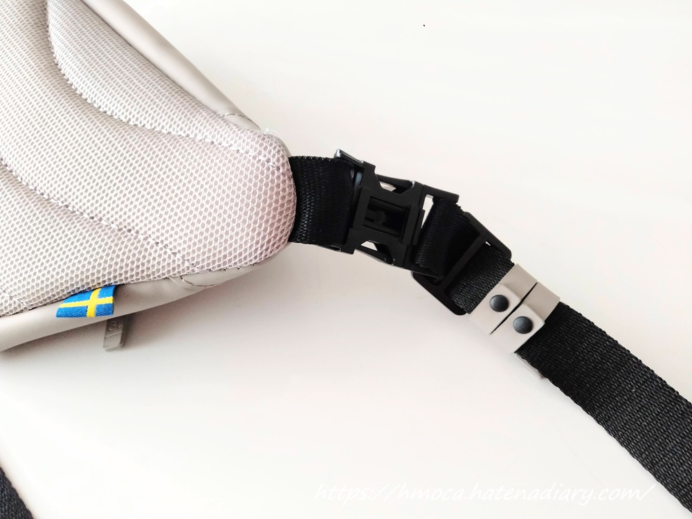 ガストンルーガ　SPL&Auml;SH BUM BAG（スプラッシュ バムバッグ）トープ　ストラップの一部