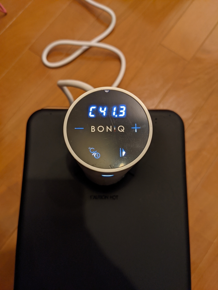 【使用回数1回】BONIQ Pro2 ボニークプロ2 低温調理器 BONIQ Pro2 コミュニケーション詳細 1077570