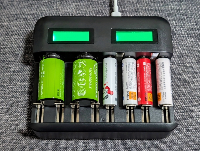 BIOELECTRIC　AMPL◆1 Amazonベーシックの充電池（単1～単4）に使える充電器を買った