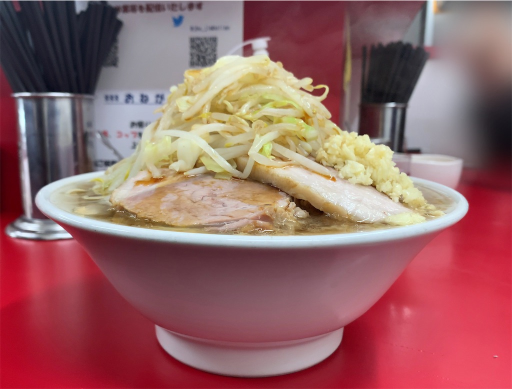 ラーメン二郎 神田神保町店 大ラーメンの旅 ボーボーボリューミー