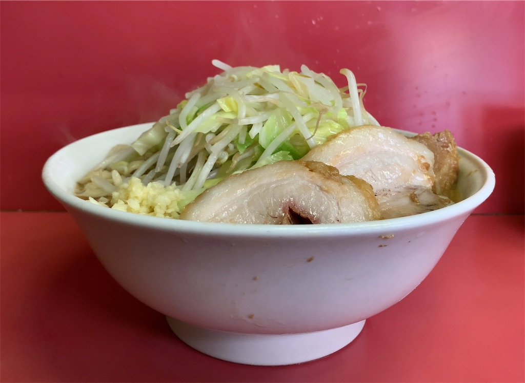 ラーメン二郎 桜台駅前店 大ラーメン復活 二郎系 ボーボーボリューミー