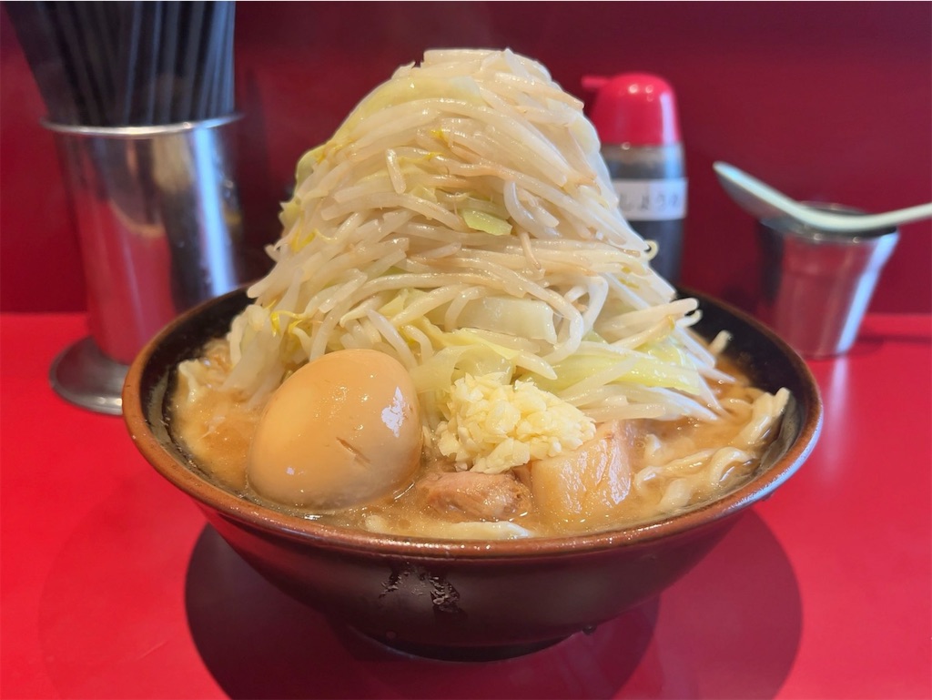 ラーメン二郎 ラーメン二郎荻窪店 】 二郎の塩ラーメンを喰らう！ - ボーボーボリューミー