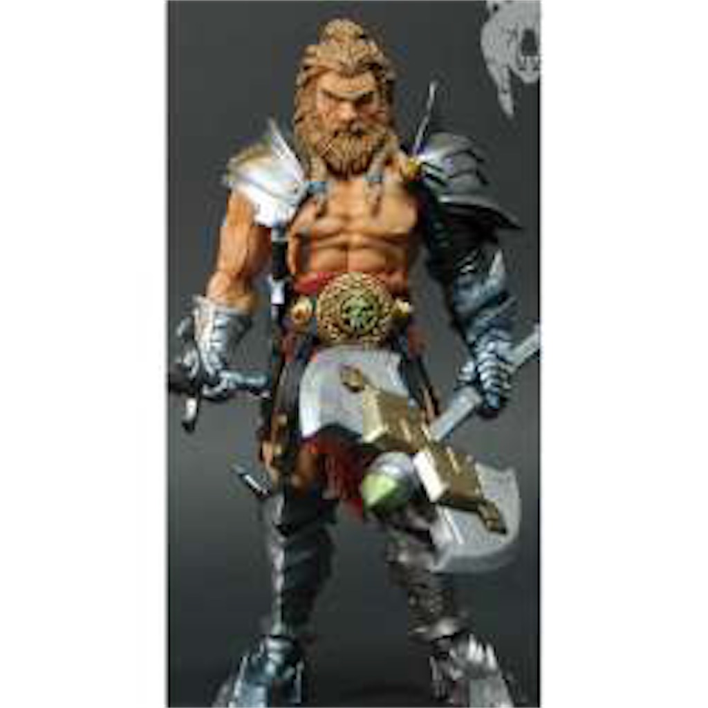 ミシックレギオンズ　MythicLegions　アトラス Mythic Legionsキャラクター紹介⑦ 征服王アトラス - hobbideaのブログ
