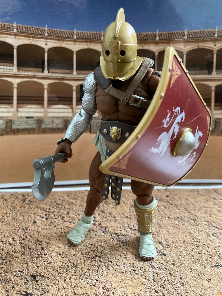 Mythic Legions　xesray　剣闘士　6インチ　フィギュア Combatants Fight for Glory 2025wave トラキアのメドゥカス (Medocus