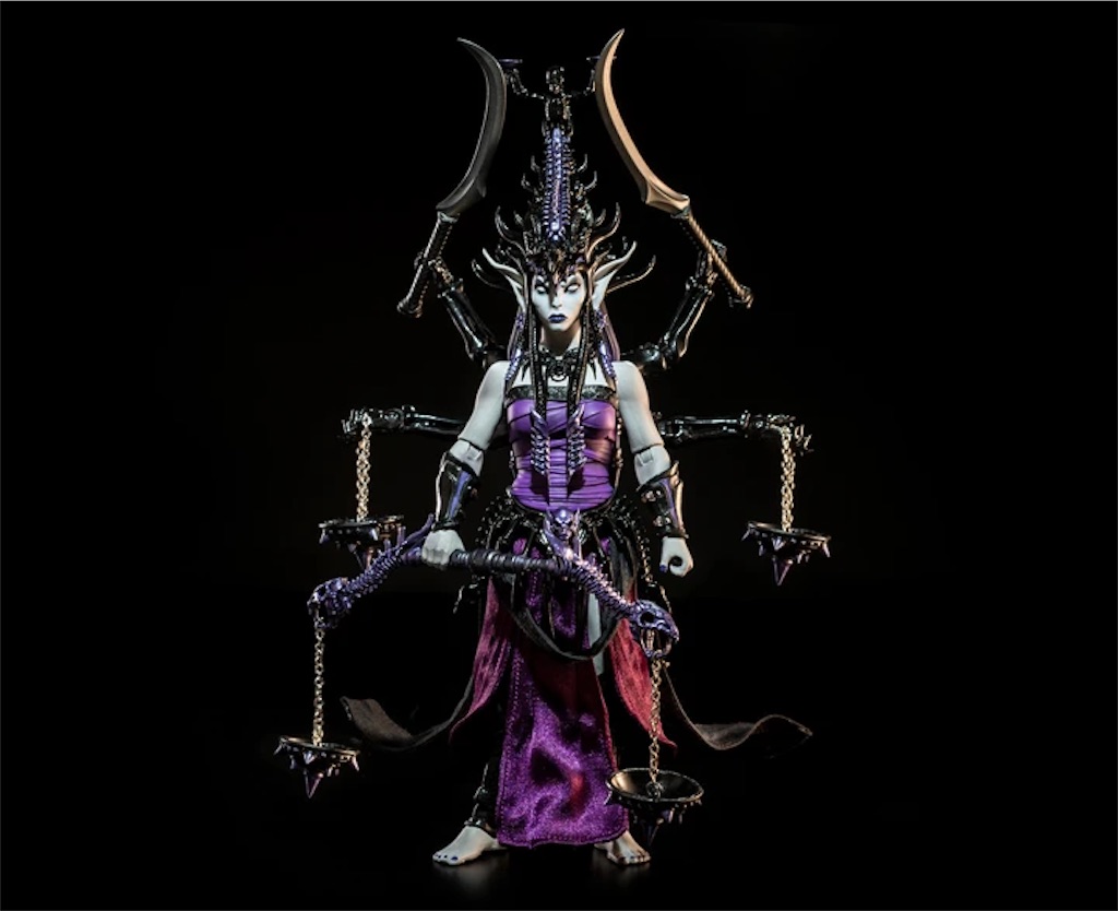 頭部交換！ Mythic Legions Illythia マーベル フィギュア backend=imagemagick;version=1;