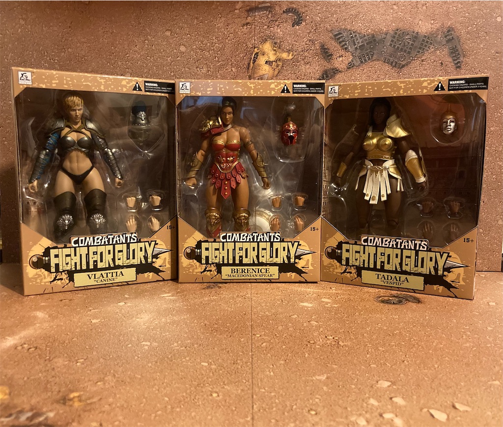 COMBATANTS FIGHT FOR GLORY 3体セット 新品！COMBATANTS FIGHT FOR GLORYフィギュア3体セット