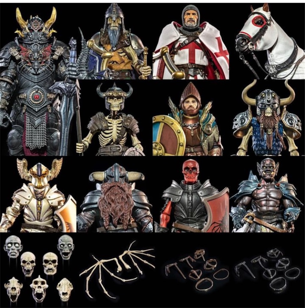 Mythic Legions バジリスク交換可能なハンドシェイプフルセット MythicLegions All-Stars 6 waveは日本時間7/11(火)深夜2時から