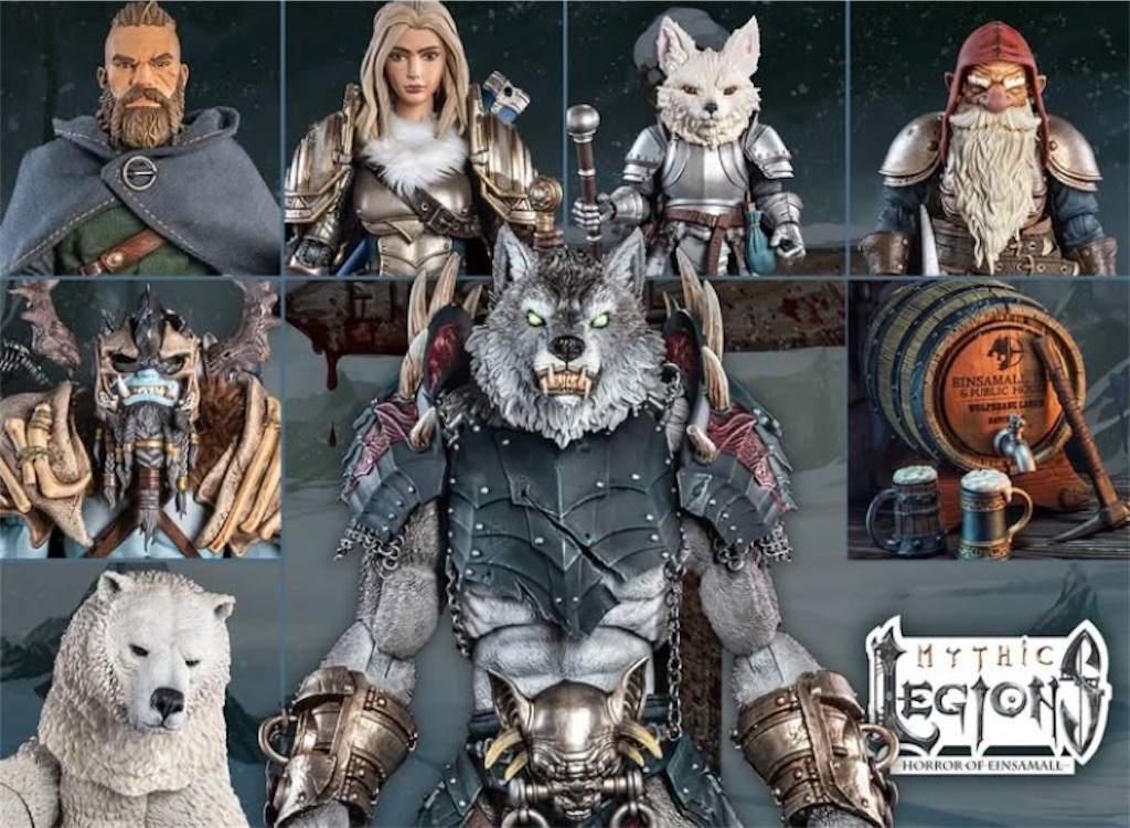 Mythic Legions Horror of Einsamall wave小売店ご予約スタート