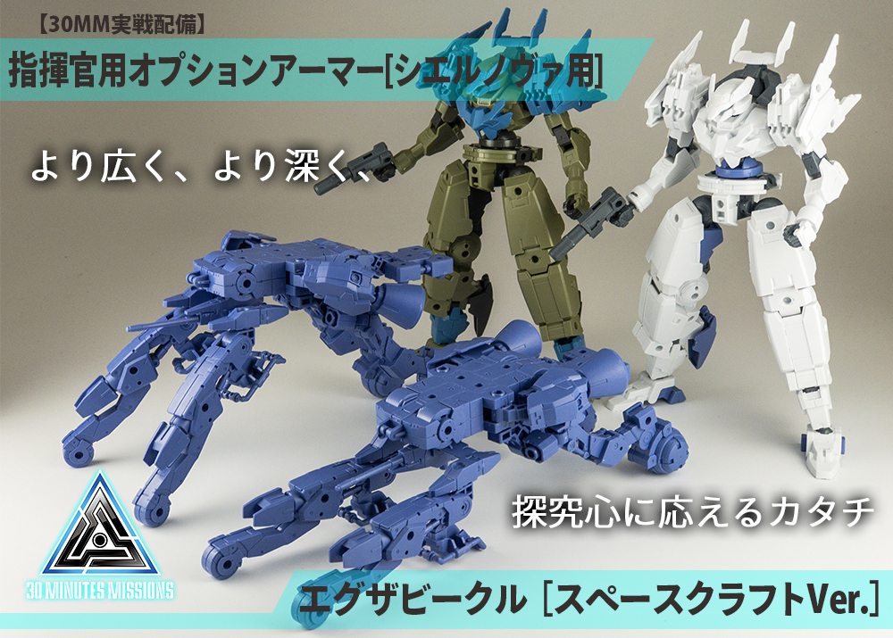 30MM オプションパーツセット2×6 &エグザビーグル 30MM オプションパーツセット2×6 &エグザビーグル 30 MINUTES