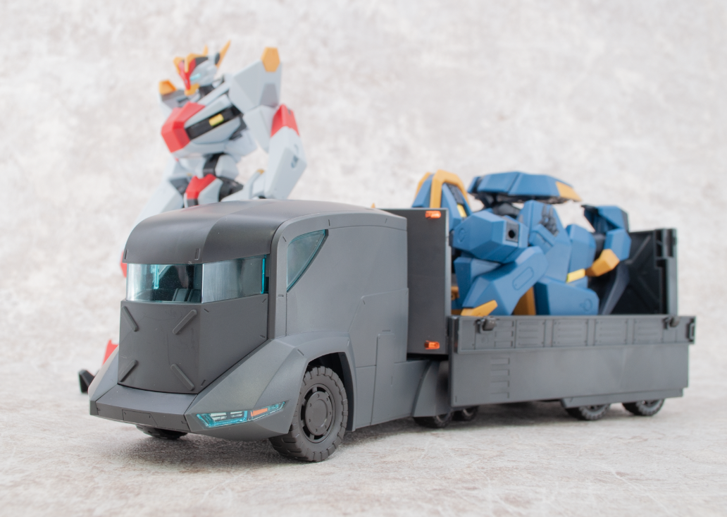 ガン消し　特殊運搬車 境界戦機】AMAIMたちを運搬する特殊装甲車両！「HG 1/72 特大型装甲