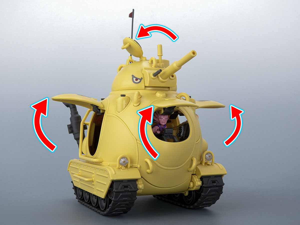 SAND LAND】1/35 サンドランド国王軍戦車隊104号車のご紹介 SAND LAND】1/35 サンドランド国王軍戦車隊104号車のご紹介
