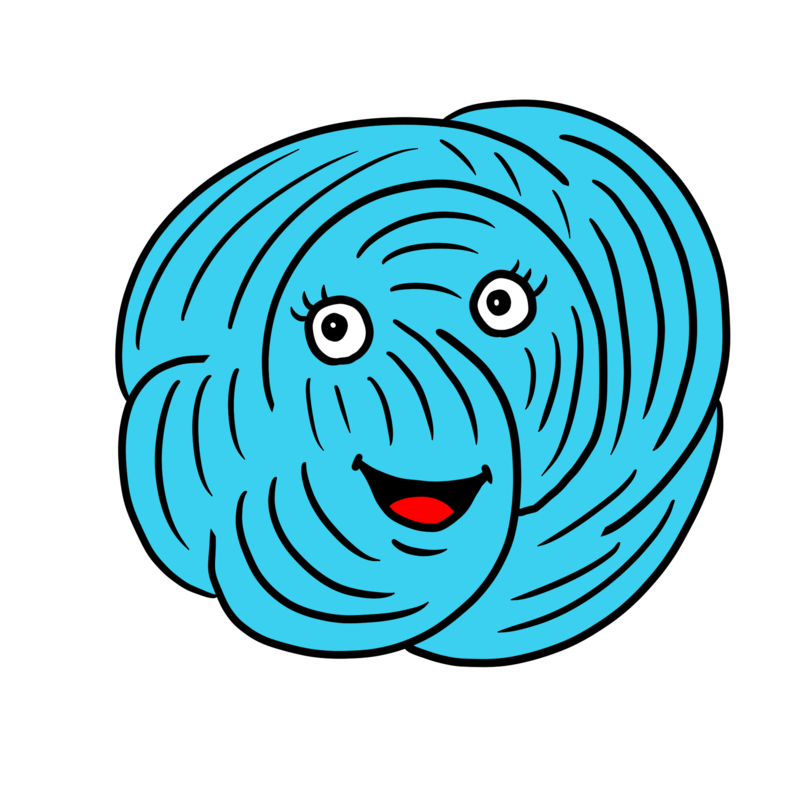いろいろな色のかわいい毛糸 のイラスト ホビヲノエ