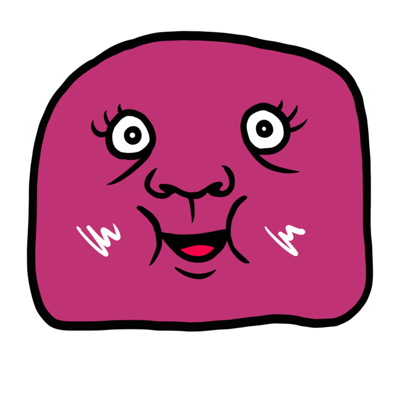 高級クッションのかわいいイラスト