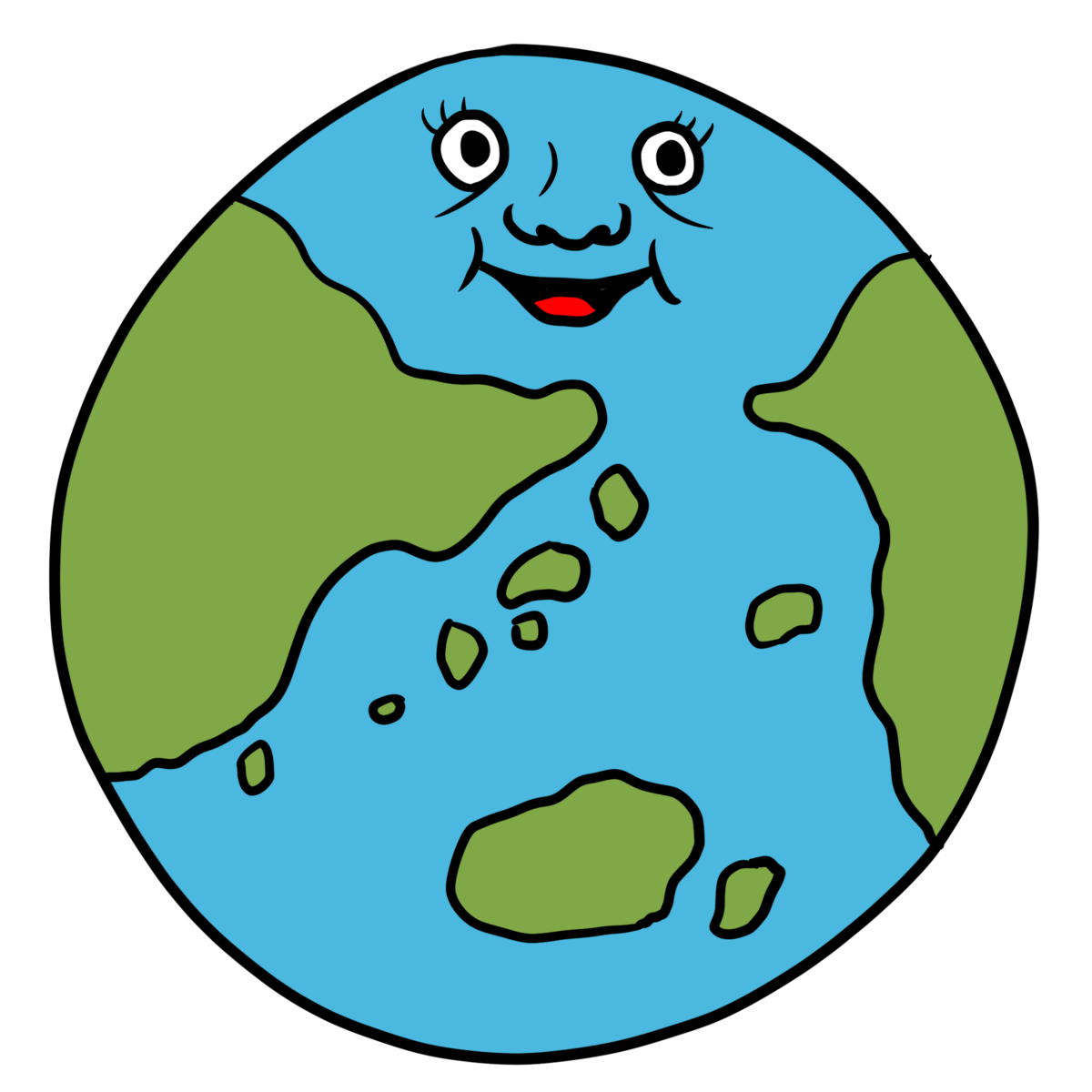 かわいい地球