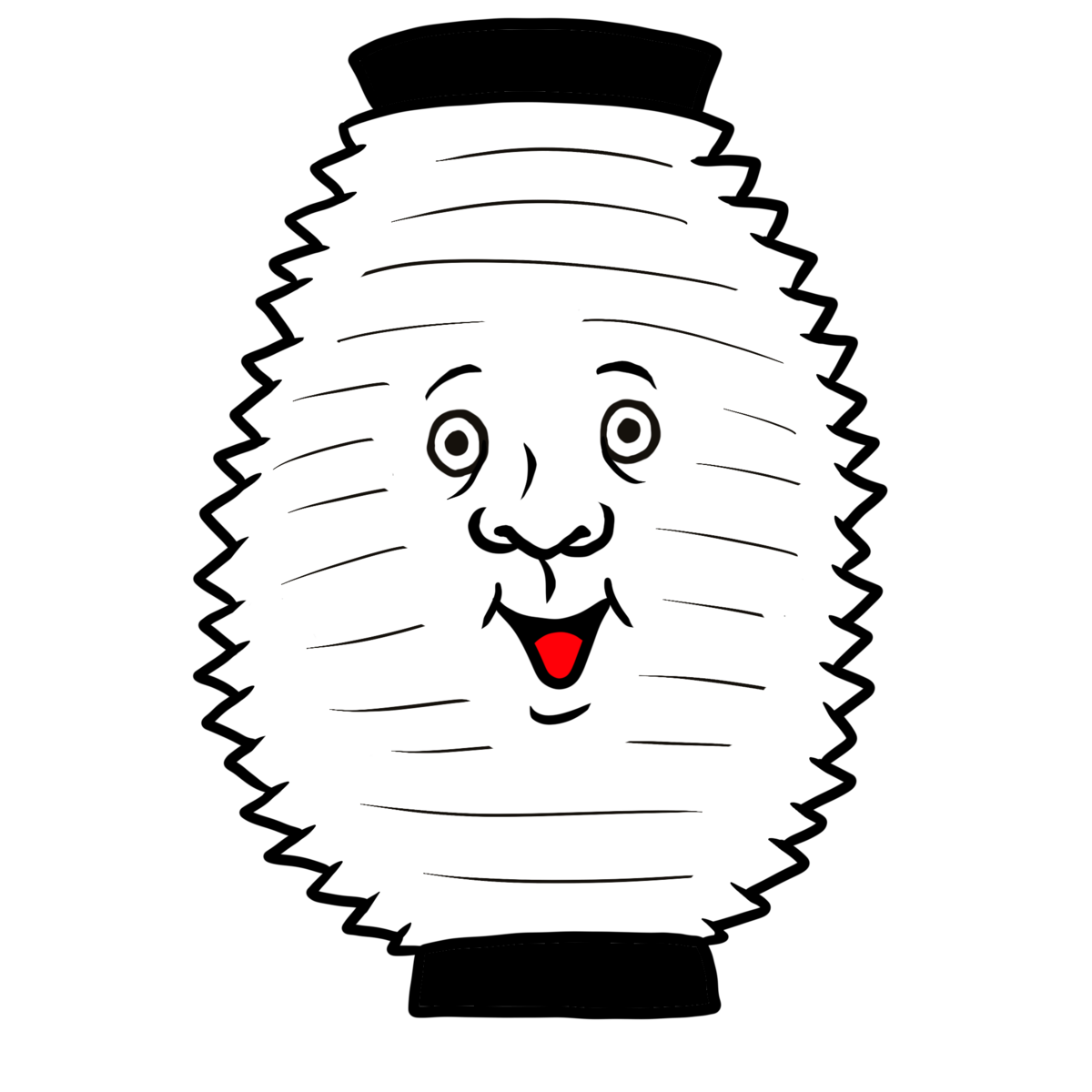 提灯（ちょうちん）のイラスト