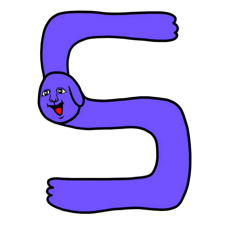 数字の5のイラスト