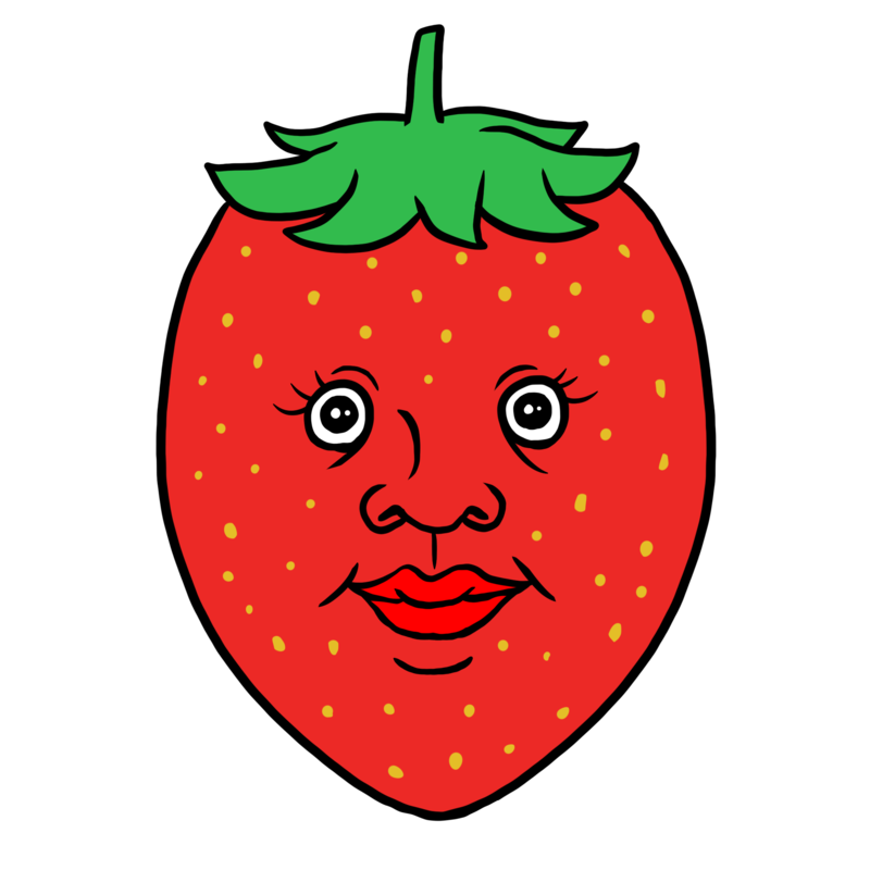 いちごのイラスト