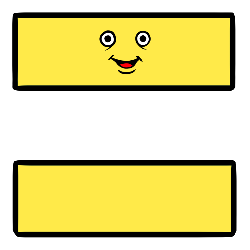 カタカナの二のイラスト