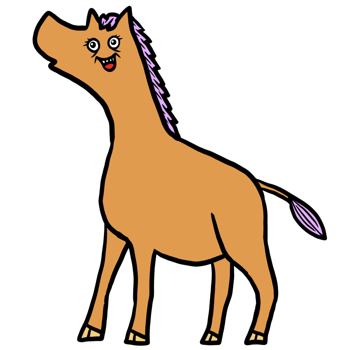 馬のイラスト