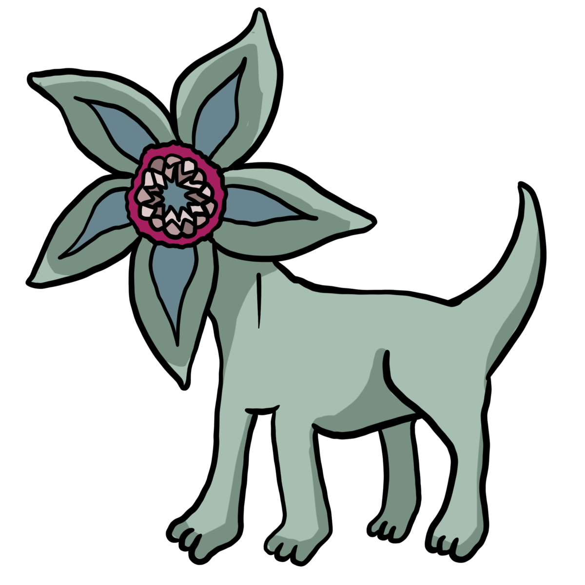 犬のおばけ