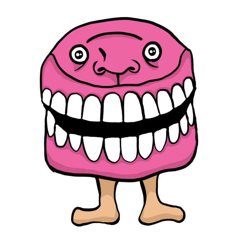 入れ歯のイラスト
