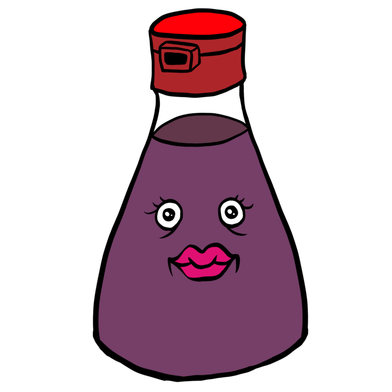 醤油・しょうゆのイラスト