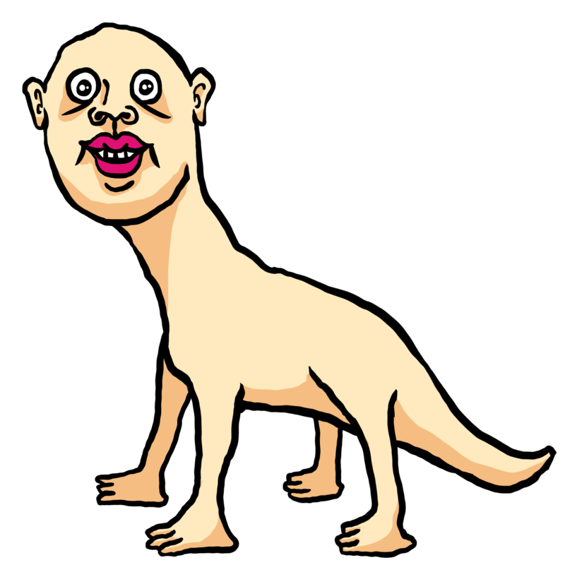 モケーレ・ムベンベのイラスト
