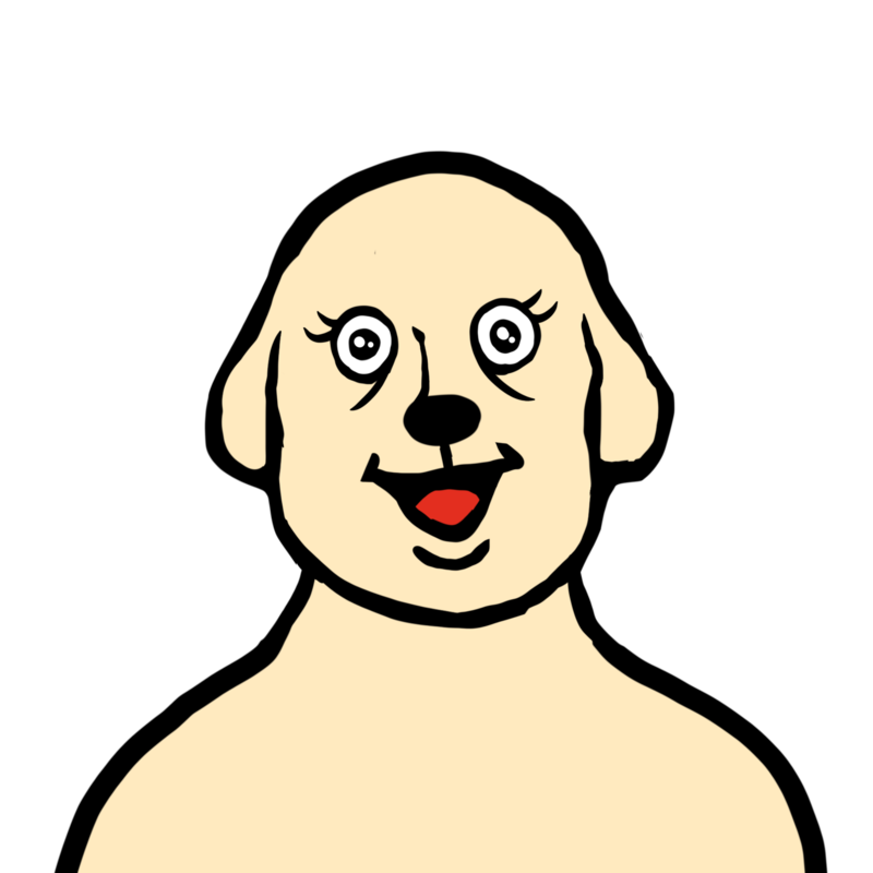 アイコン用の犬