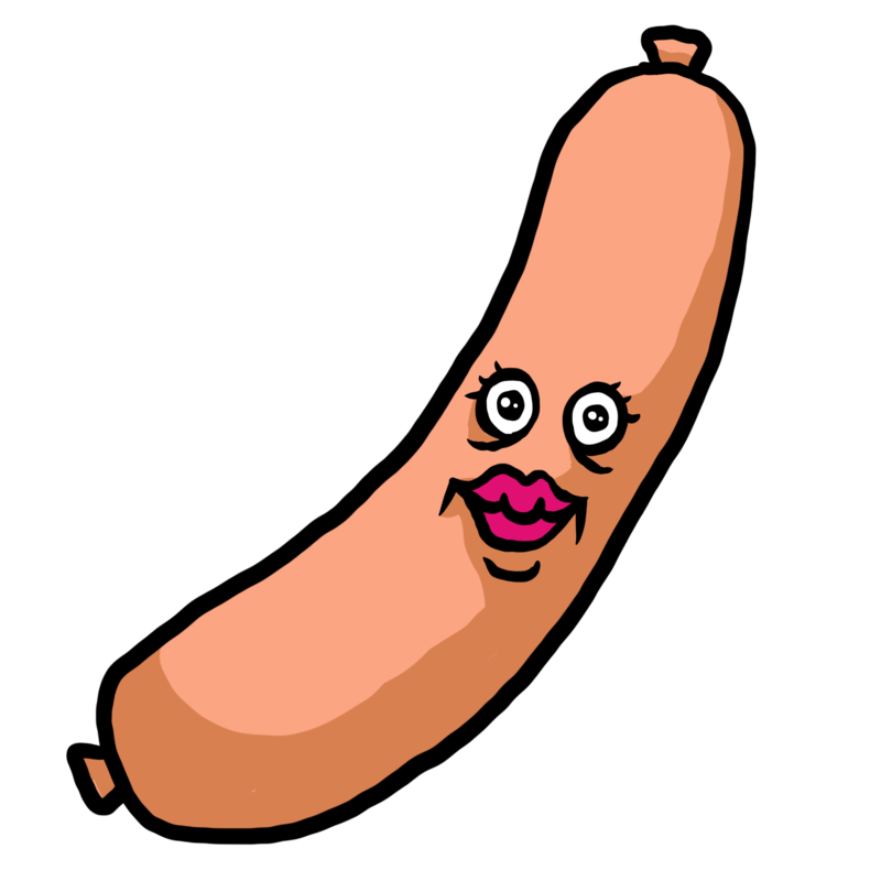 ソーセージのイラスト