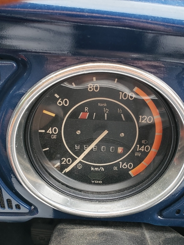 空冷VW スピードメーター　mile 空冷VW スピードメーター mile
