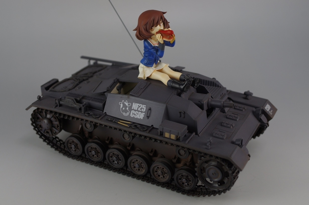 秋山優花里 (GIRLS und PANZER) / ガレージキット（Modelkasten