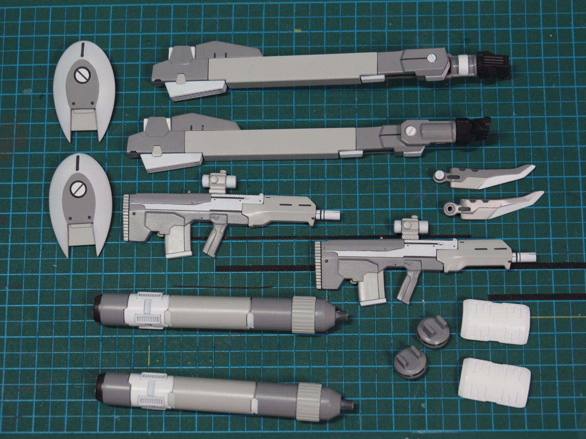 メガミデバイス SOL（5）追加武装-塗装編-ホーネット用装備