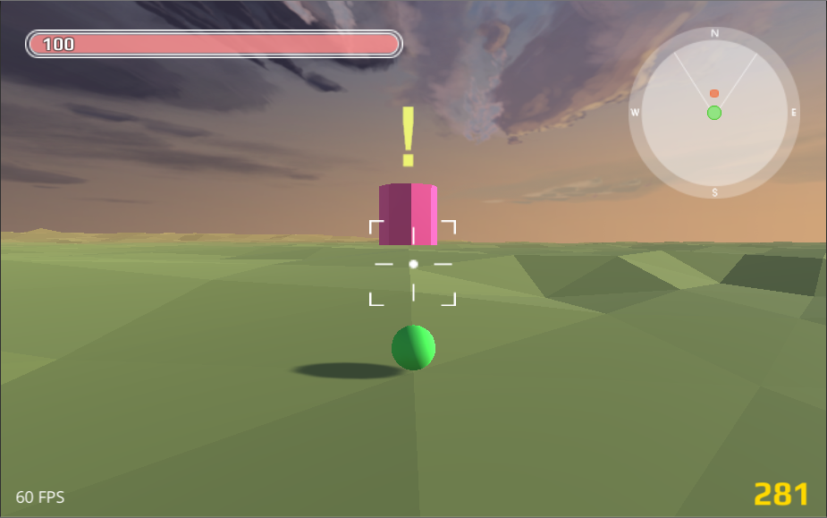 Unityで自作ゲームを作る 敵の待機 攻撃モード 遊べるゲームを作りたい