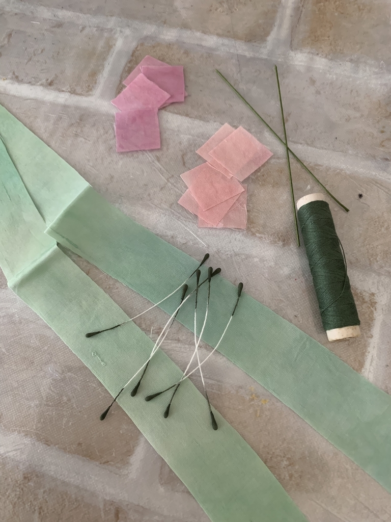 つまみ細工 チューリップの作り方 つまみ細工工房 ほっこり屋 ブログ