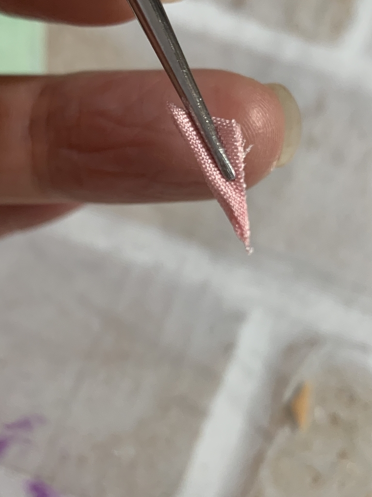 つまみ細工 チューリップの作り方 つまみ細工工房 ほっこり屋 ブログ