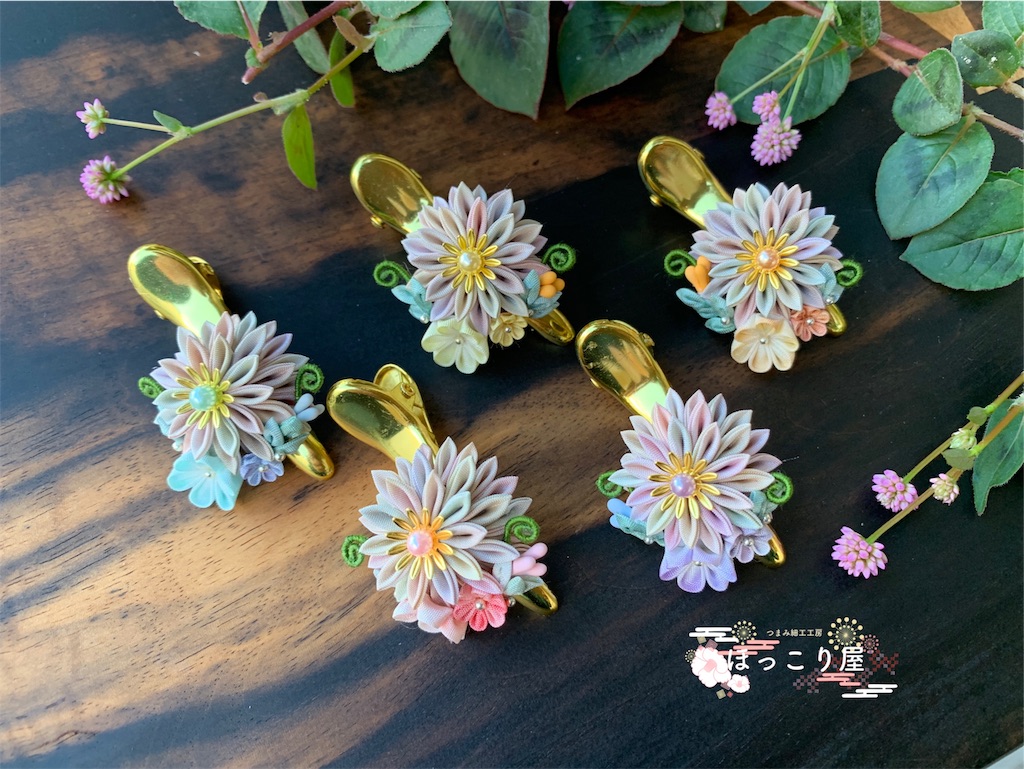 つまみ細工 新作のあれこれ つまみ細工工房 ほっこり屋 ブログ