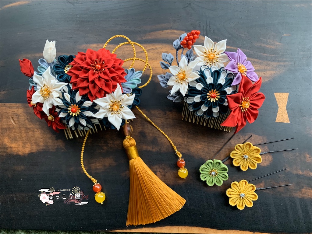 ◇Yuki様 専用◇つまみ細工・お花パーツ③ mocona☆様専用です！半